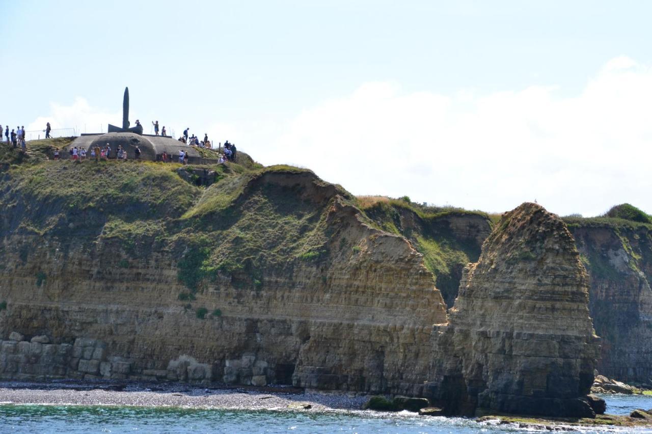 Gite "Au P'Tit Tourois" De Plain-Pied Tout Confort Avec Veranda Proche D'Omaha Beach Et De Bayeux Accueillant Les Animaux 외부 사진